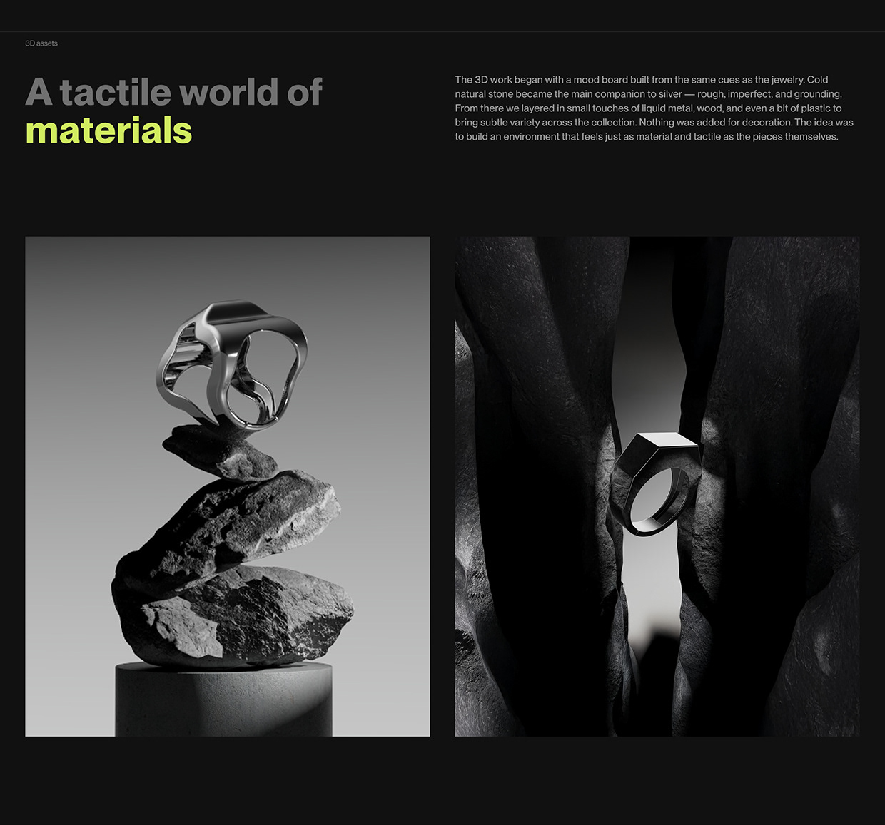 Vault925 — UI, 3D & Branding Design for Jewelry Store Image 17