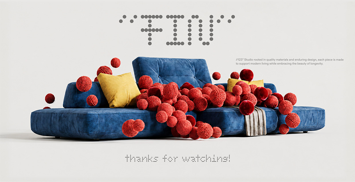 //123" — Furniture E-commerce UX/UI & Branding Design Image 12
