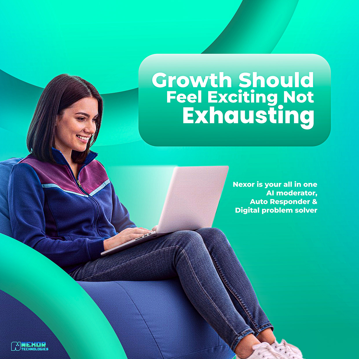 Social Media Flyer Design (Nexor Technologies) Image 2