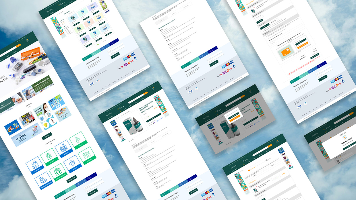 HealHub – Modern Pharmacy eCommerce Website UI Design Image 7
