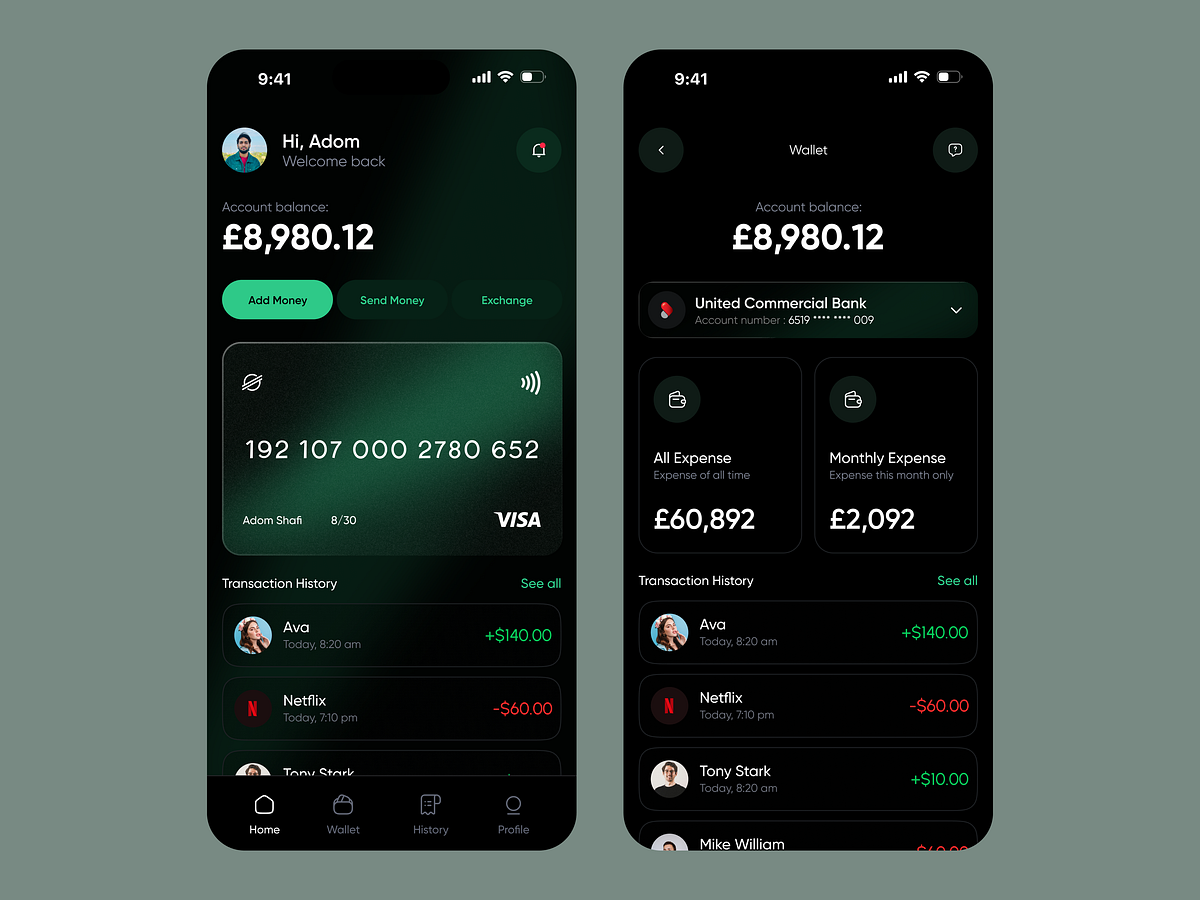 Banking App Design Image 0