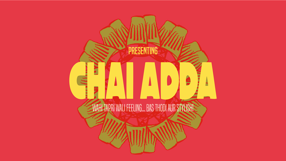 Chai Adda Branding