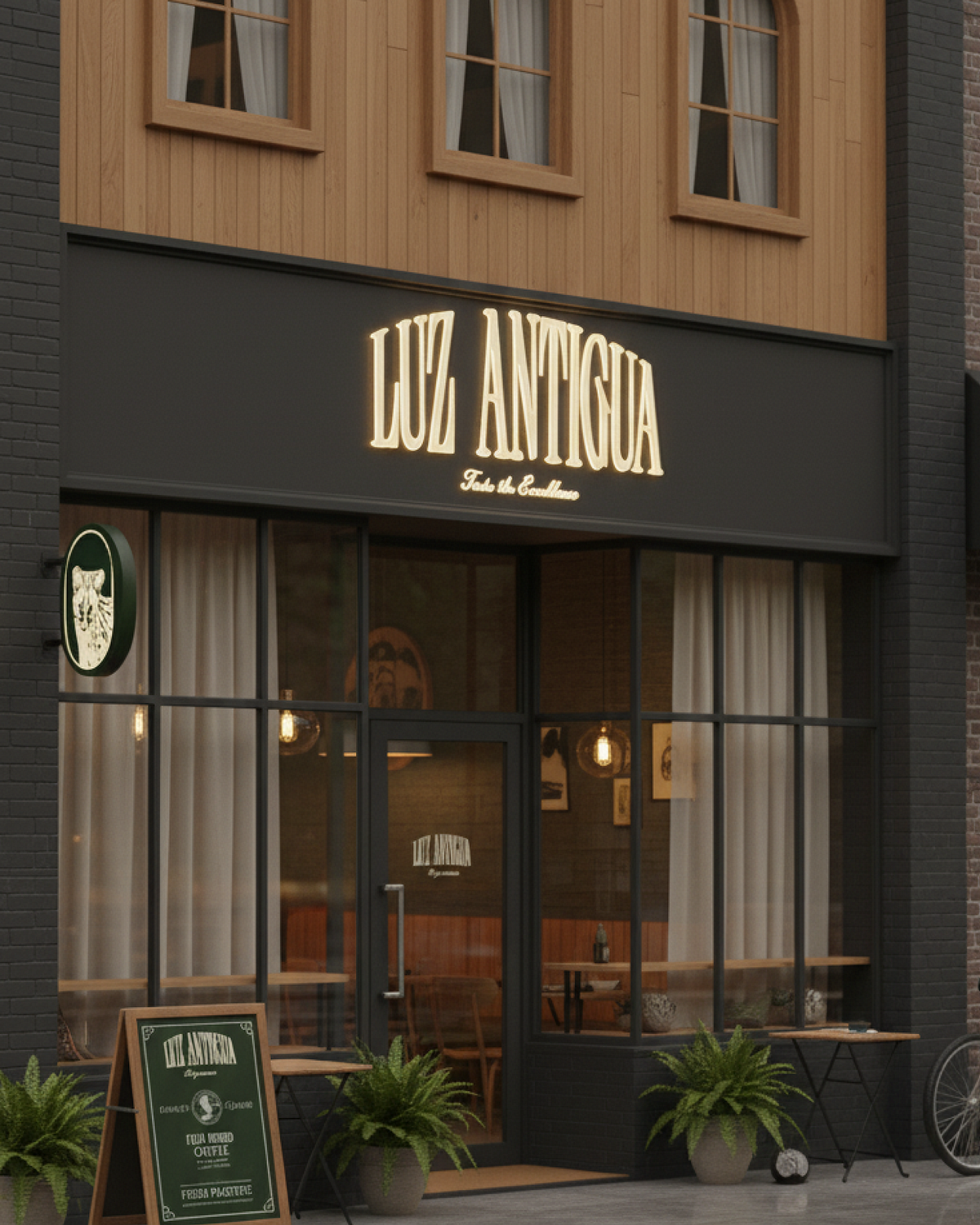 Lux Antigua Branding Image 8