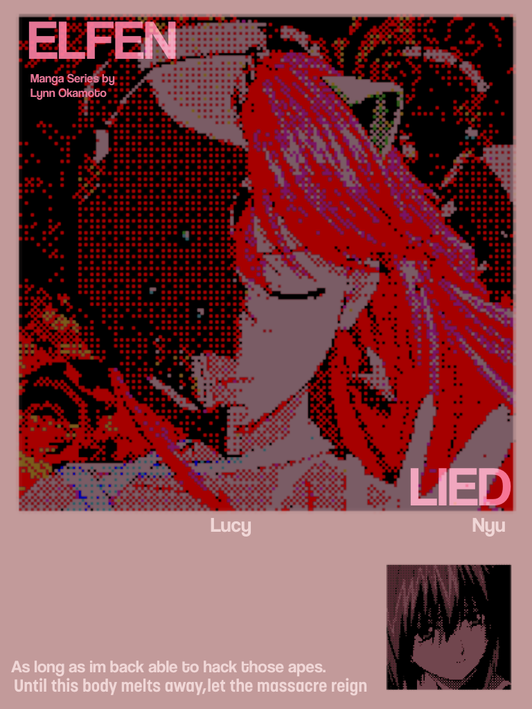 Elfen Lied Poster Desgn Image 0
