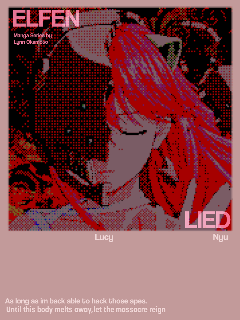 Elfen Lied Poster Desgn Image 3