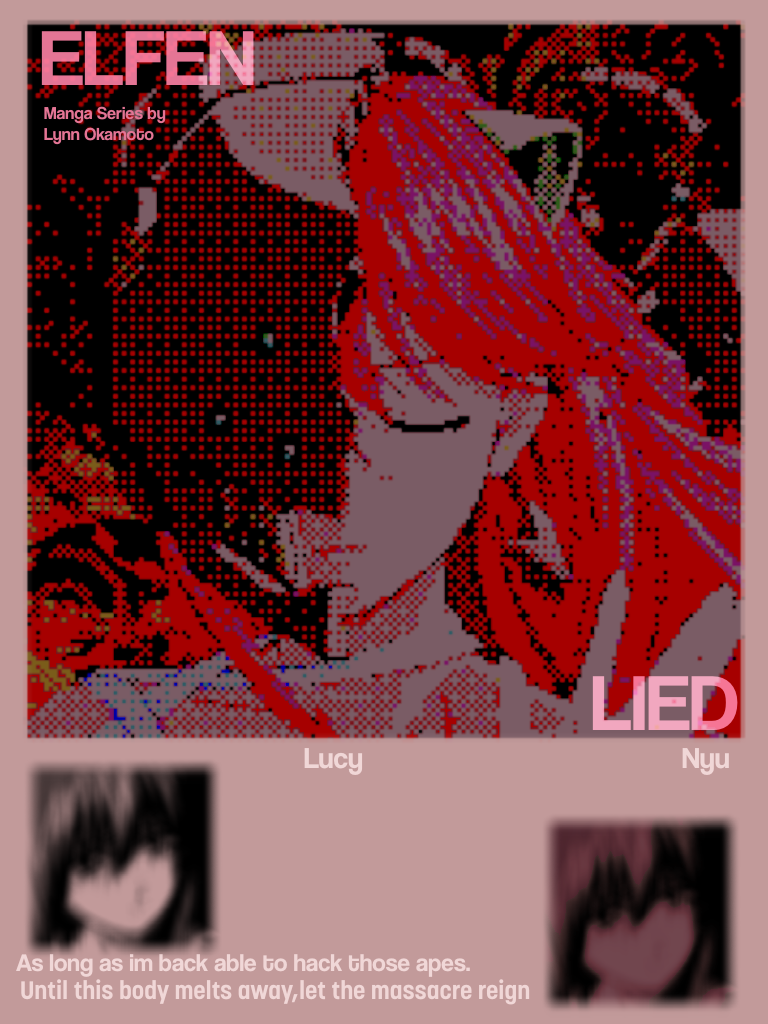 Elfen Lied Poster Desgn Image 6