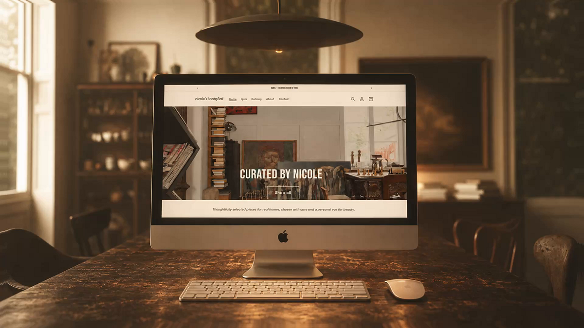 Nicole’s Lantgård - Brand Identity & Shopify Image 0