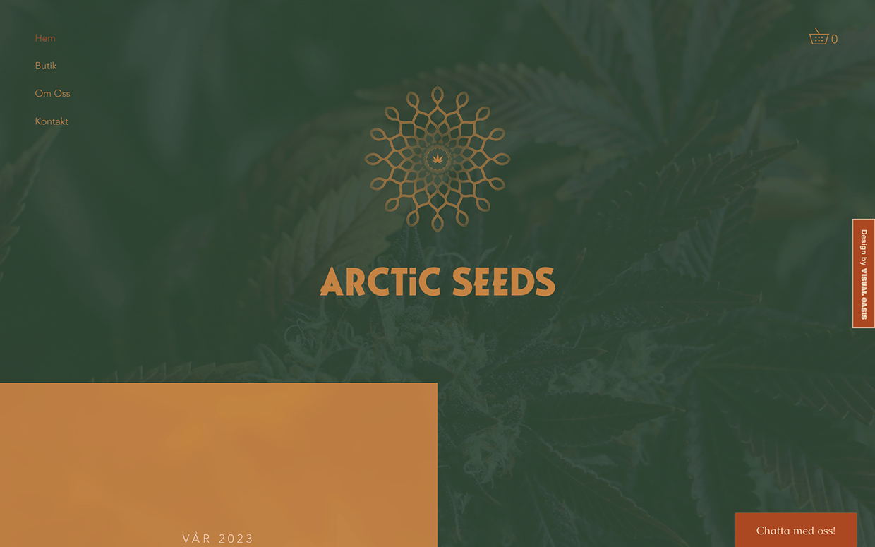 Arctic Seeds - Cannabis Brand Identity & Website Image 3
