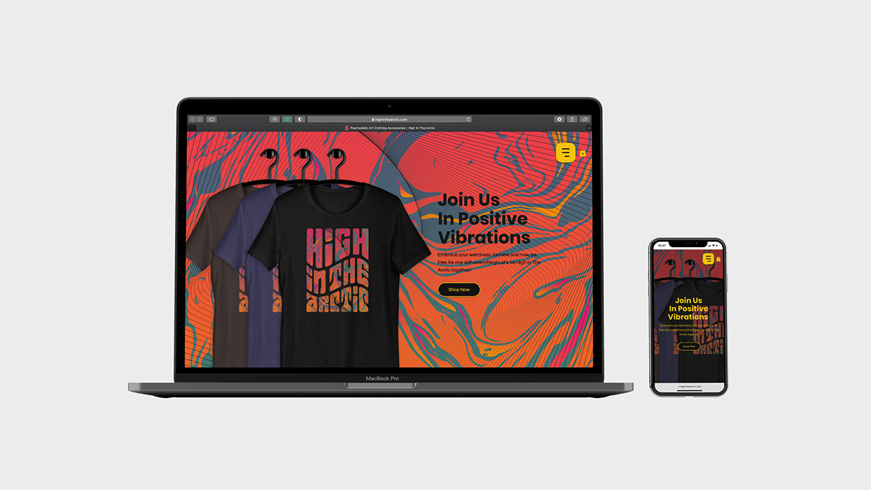 High In The Arctic - A Psychedelic Brand World Image 0
