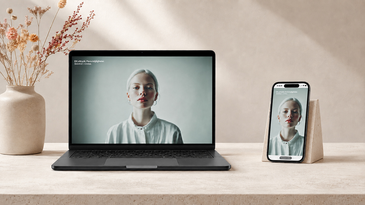Frisörerna - Hair Salon Website Design Image 2