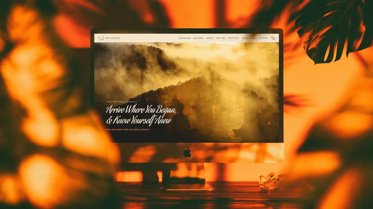 Soul Journey - Brand Strategy, UI/UX & Web Design Image 0