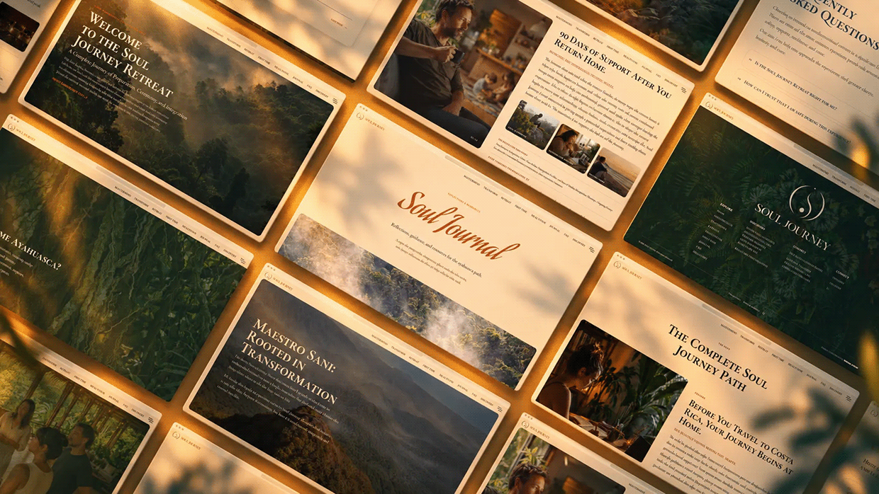 Soul Journey - Brand Strategy, UI/UX & Web Design Image 1