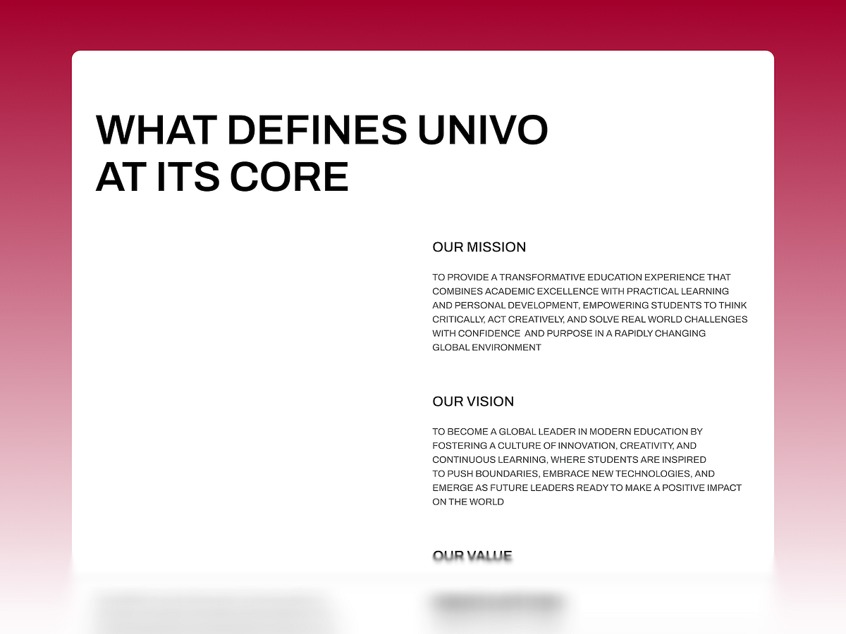 Univo - Premium Education Website Image 0