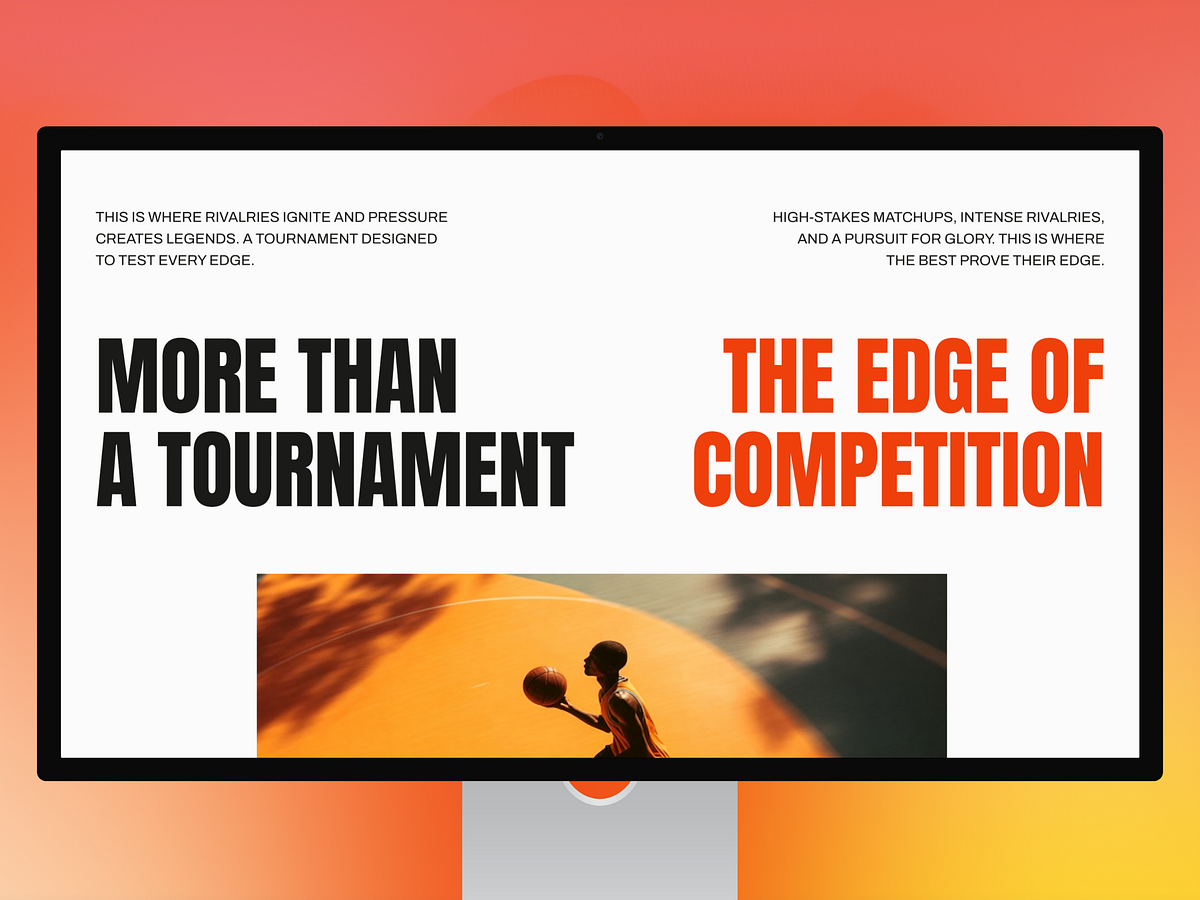 EVNTEDGE - Sports Event Website