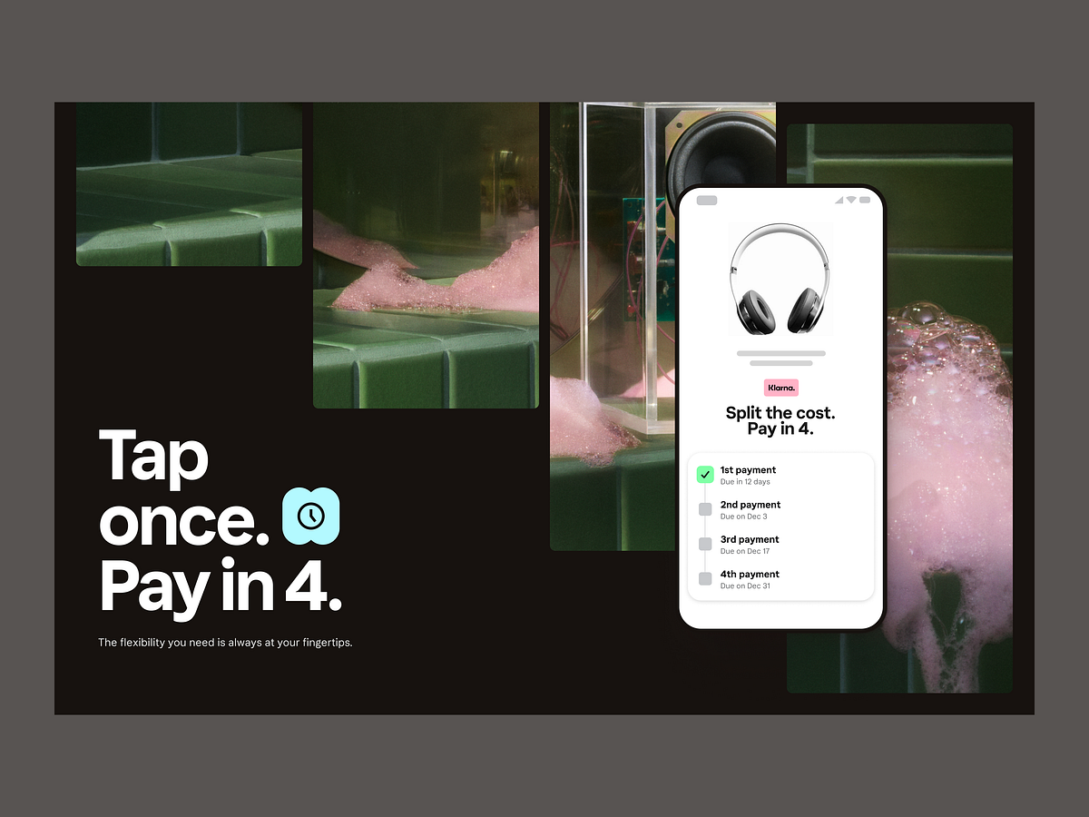 Klarna Card Landing Page Image 1
