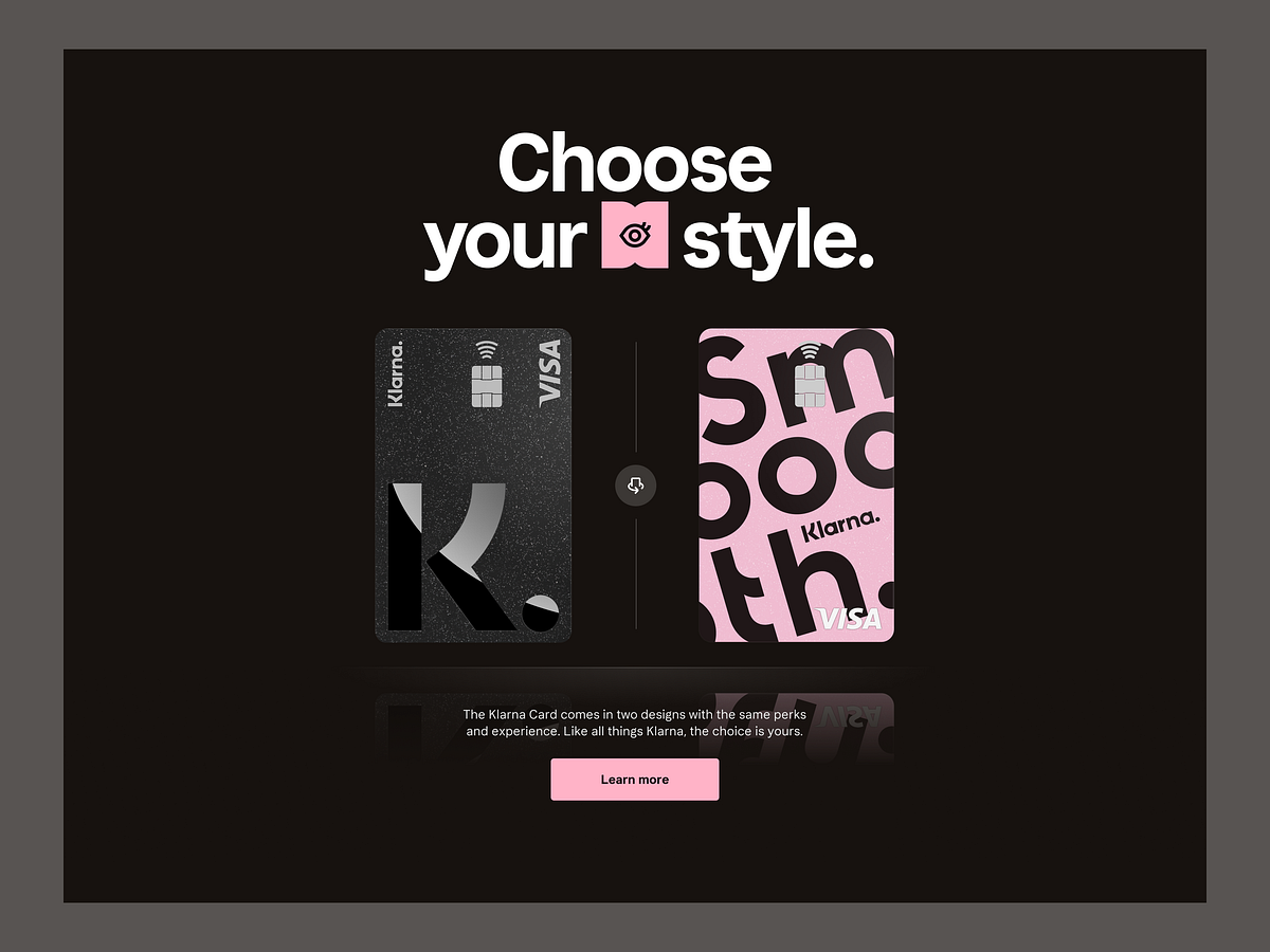 Klarna Card Landing Page Image 9
