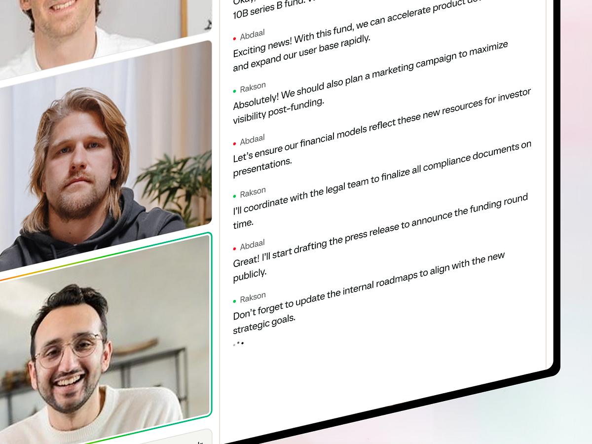 Menote - AI Meeting Note Taker & Live Transcription SaaS UIUX Image 1