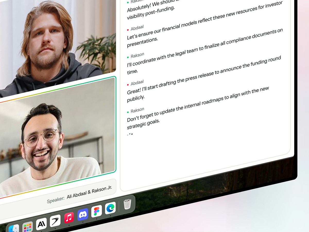 Menote - AI Meeting Note Taker & Live Transcription SaaS UIUX Image 5