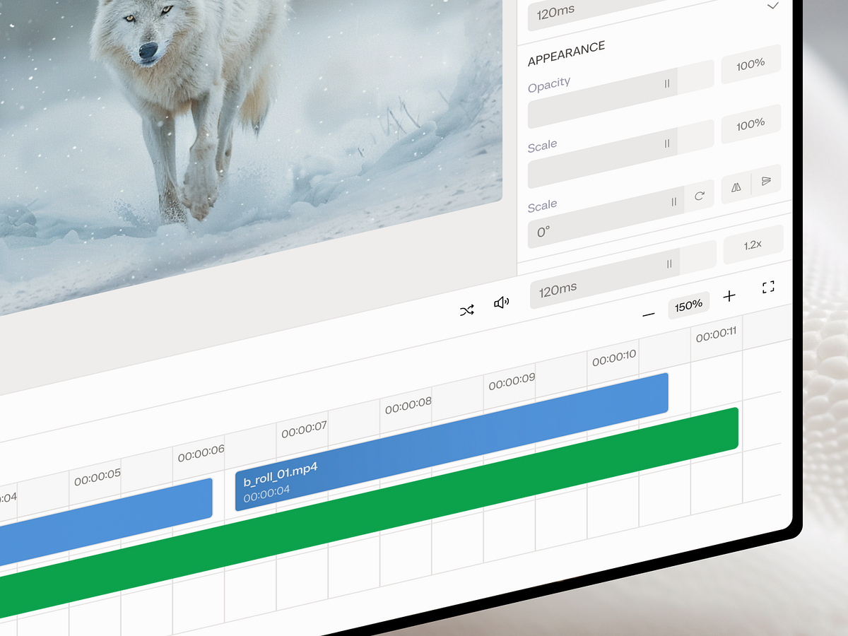 Directr - AI Video Editor Dashboard UI/UX Design | SaaS Web App Image 0