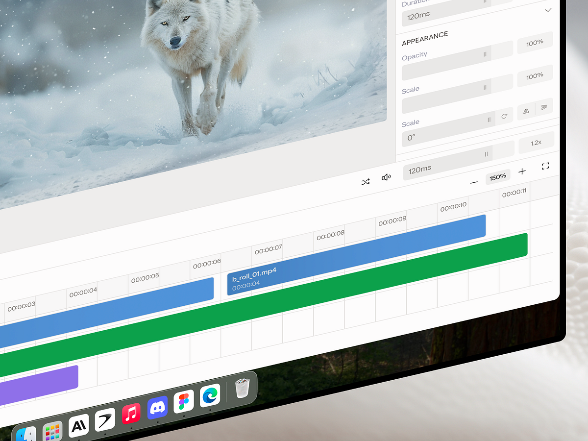 Directr - AI Video Editor Dashboard UI/UX Design | SaaS Web App Image 4