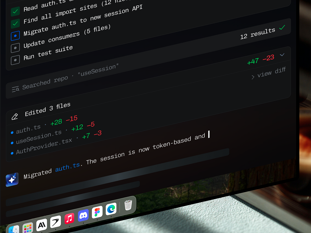 Kern - Agentic IDE & AI Code Editor UI/UX Design | Dev Tool OPS Image 4