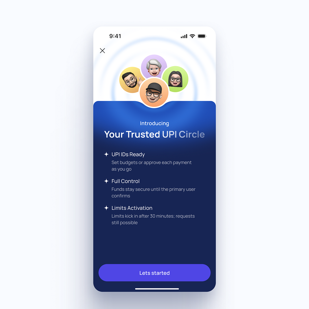 UPI Circle Feature Welcome Image 0