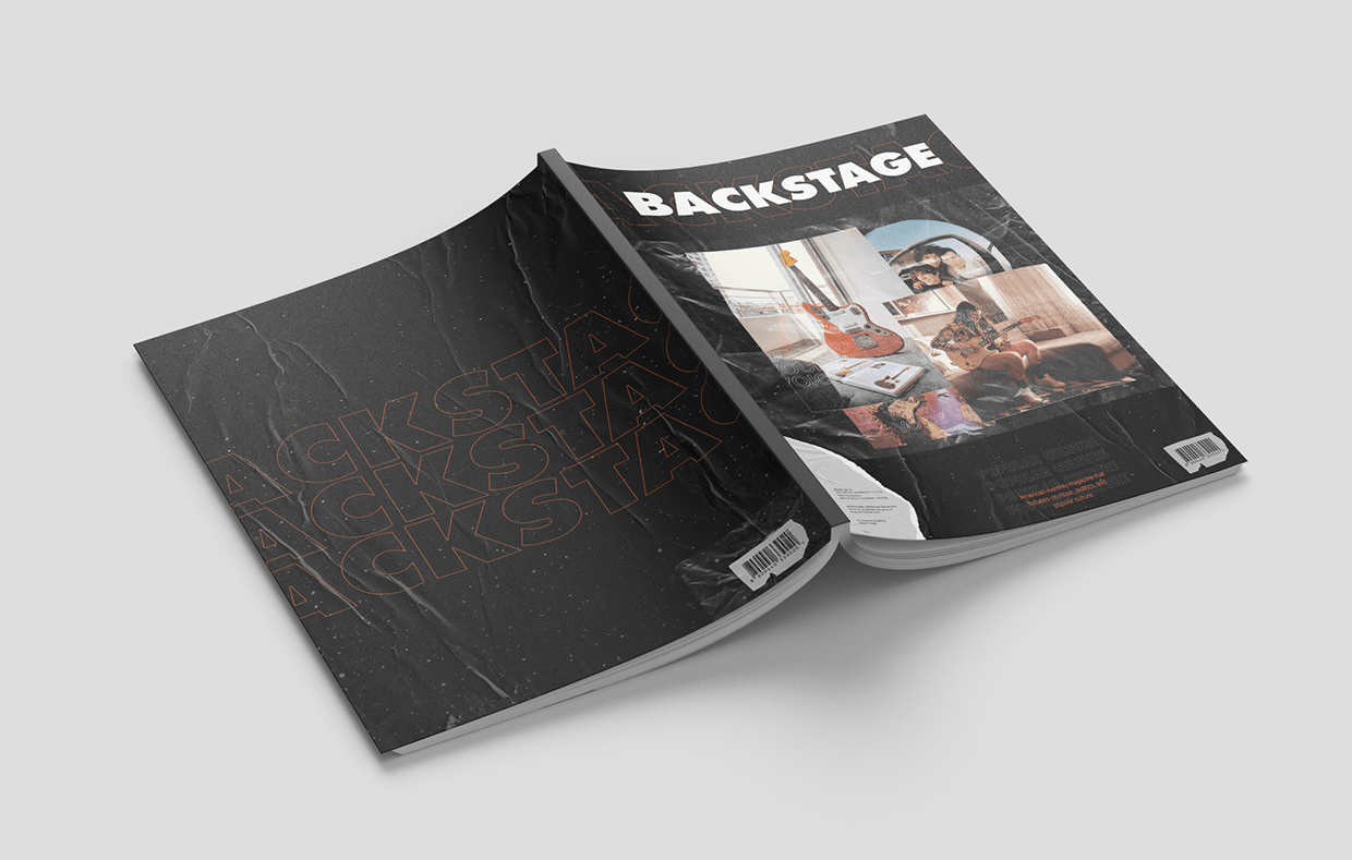 Punk Rock Magazine design Image 1