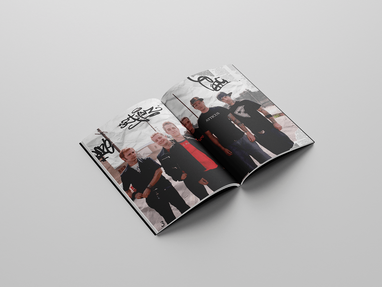 Punk Rock Magazine design Image 5