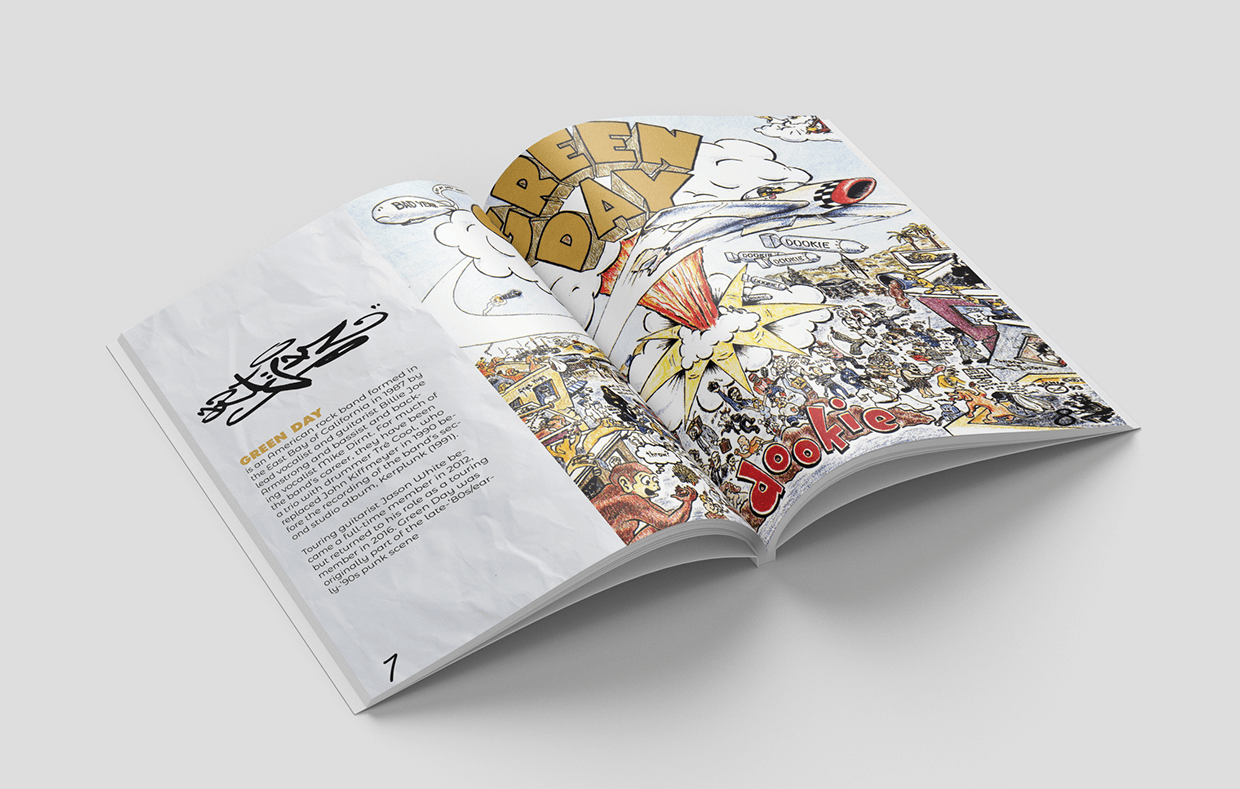 Punk Rock Magazine design Image 7