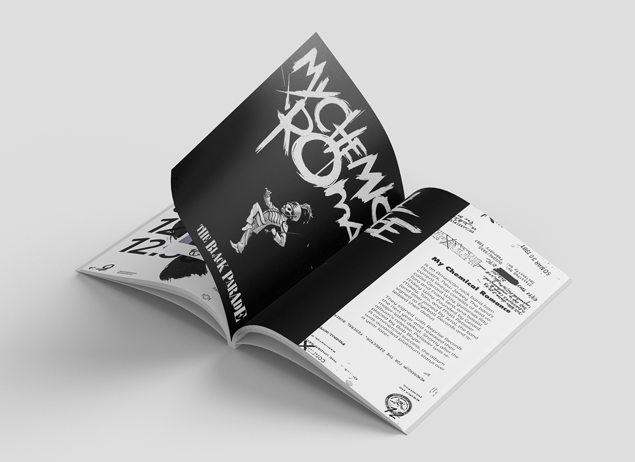 Punk Rock Magazine design Image 9