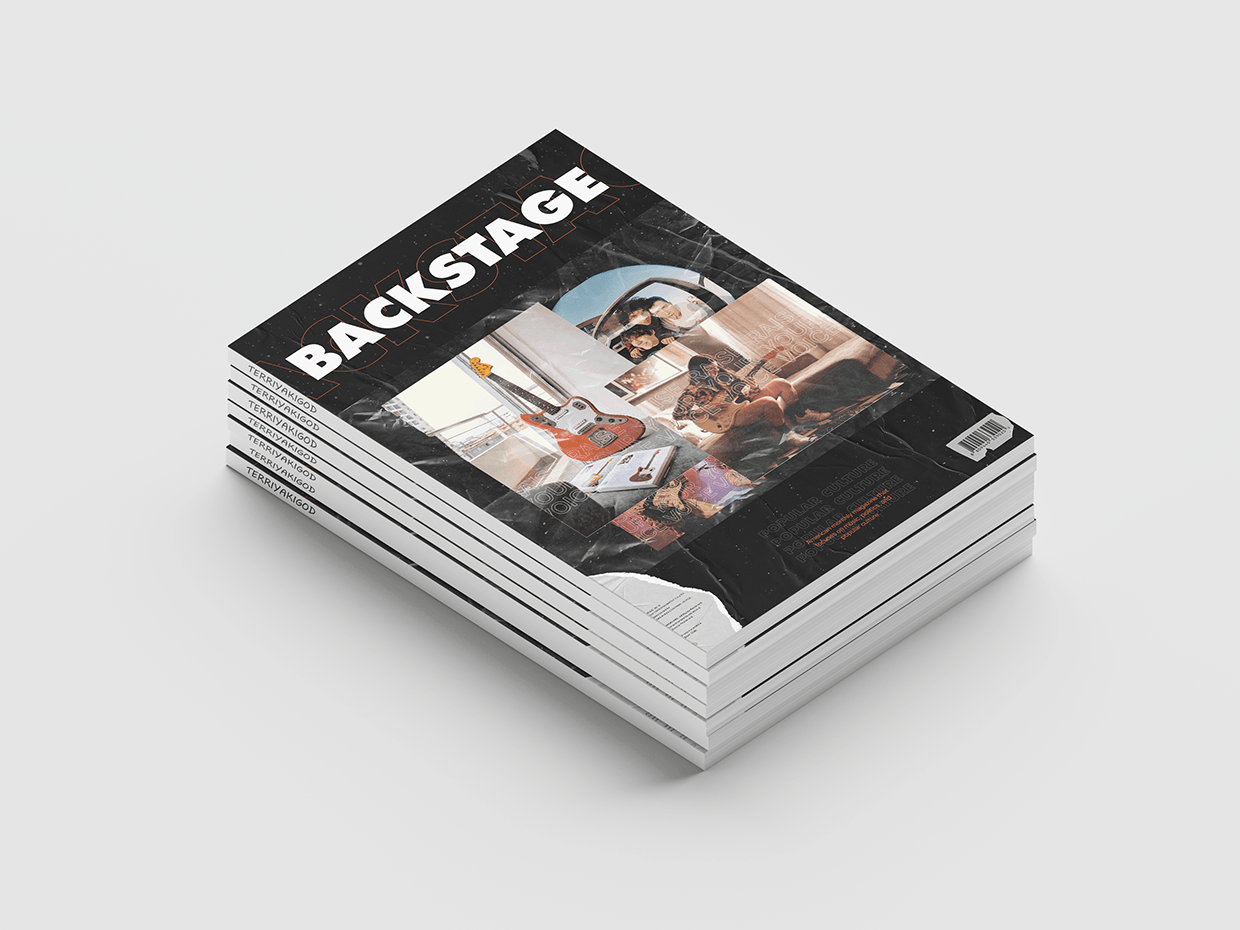 Punk Rock Magazine design Image 13