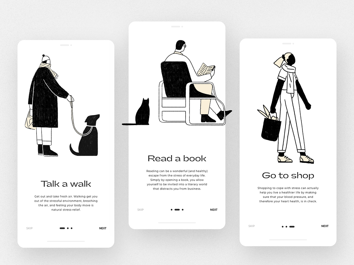 Onboarding - Mobile app