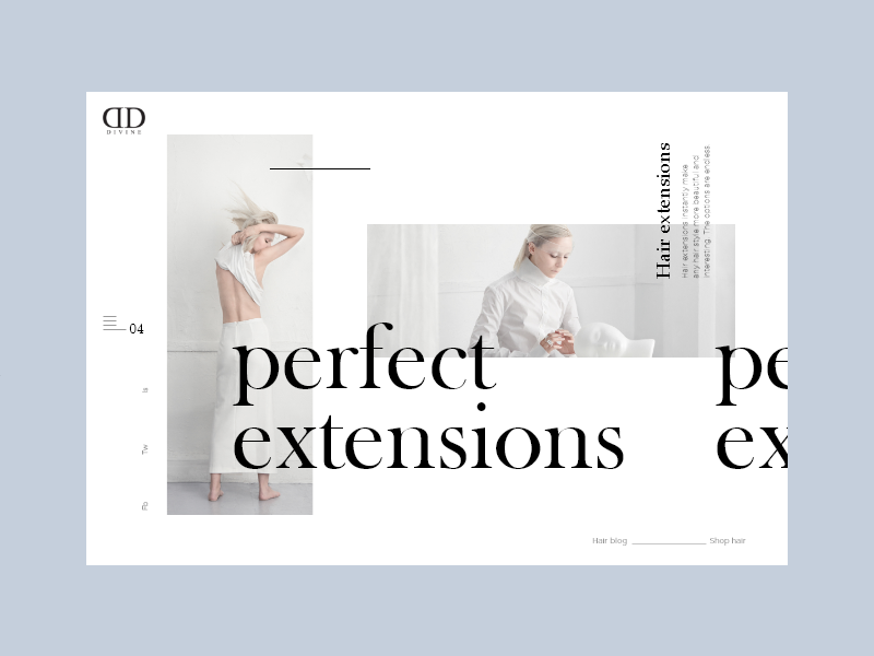 Hair slider #4