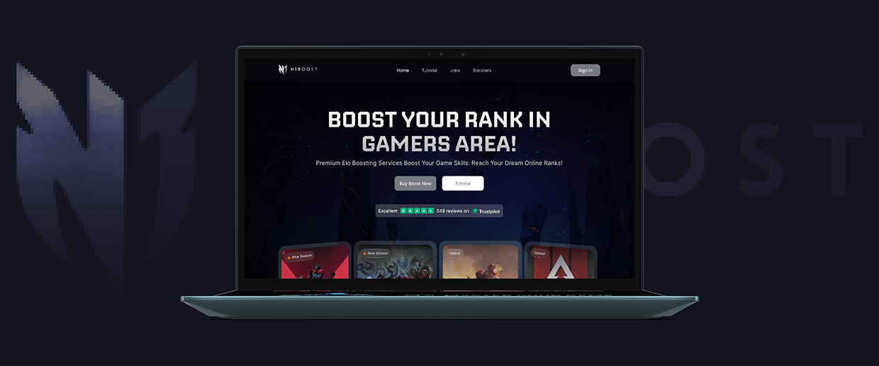 NFT Gaming Website Design UX Case Study Image 4