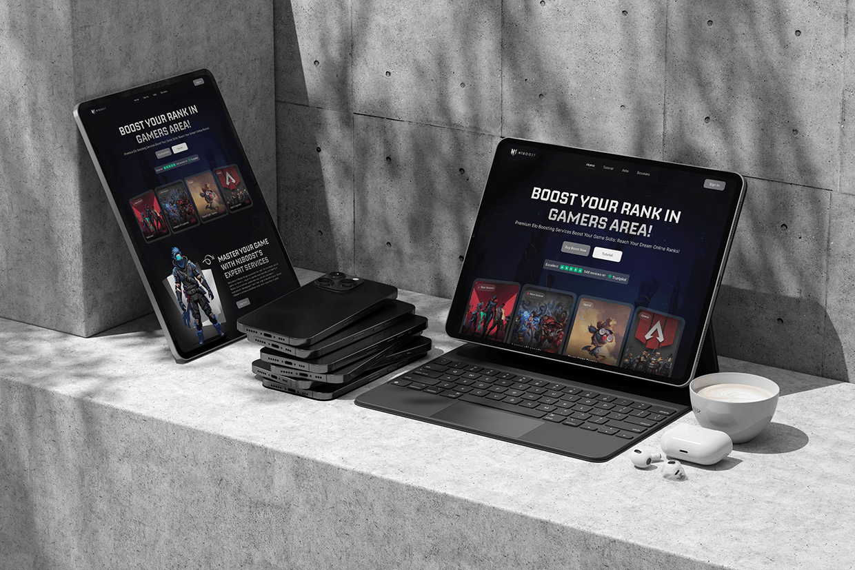 NFT Gaming Website Design UX Case Study Image 5