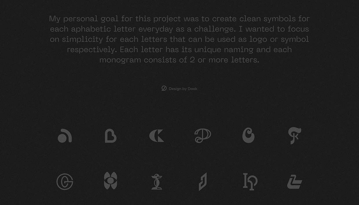 Monogram Alphabet Logos Image 0