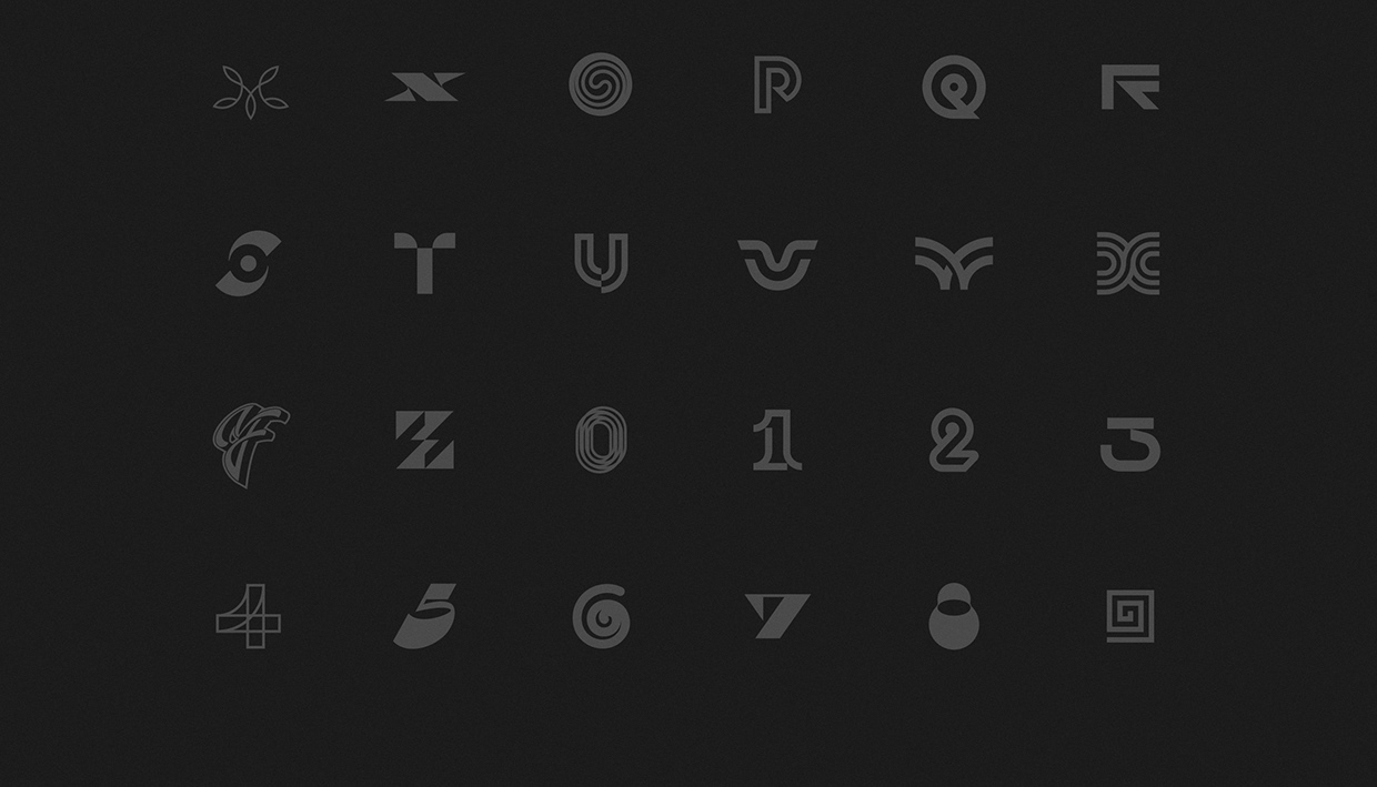 Monogram Alphabet Logos Image 1