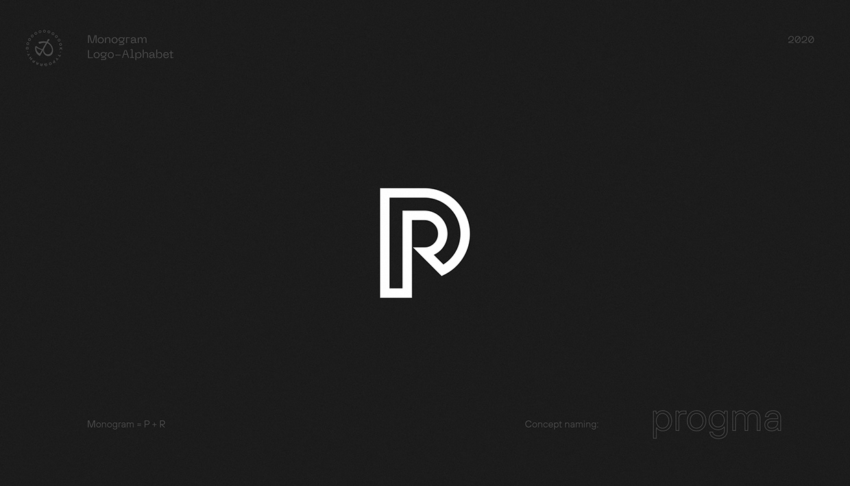 Monogram Alphabet Logos Image 17