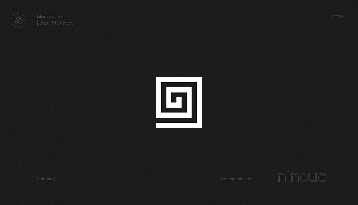 Monogram Alphabet Logos Image 37