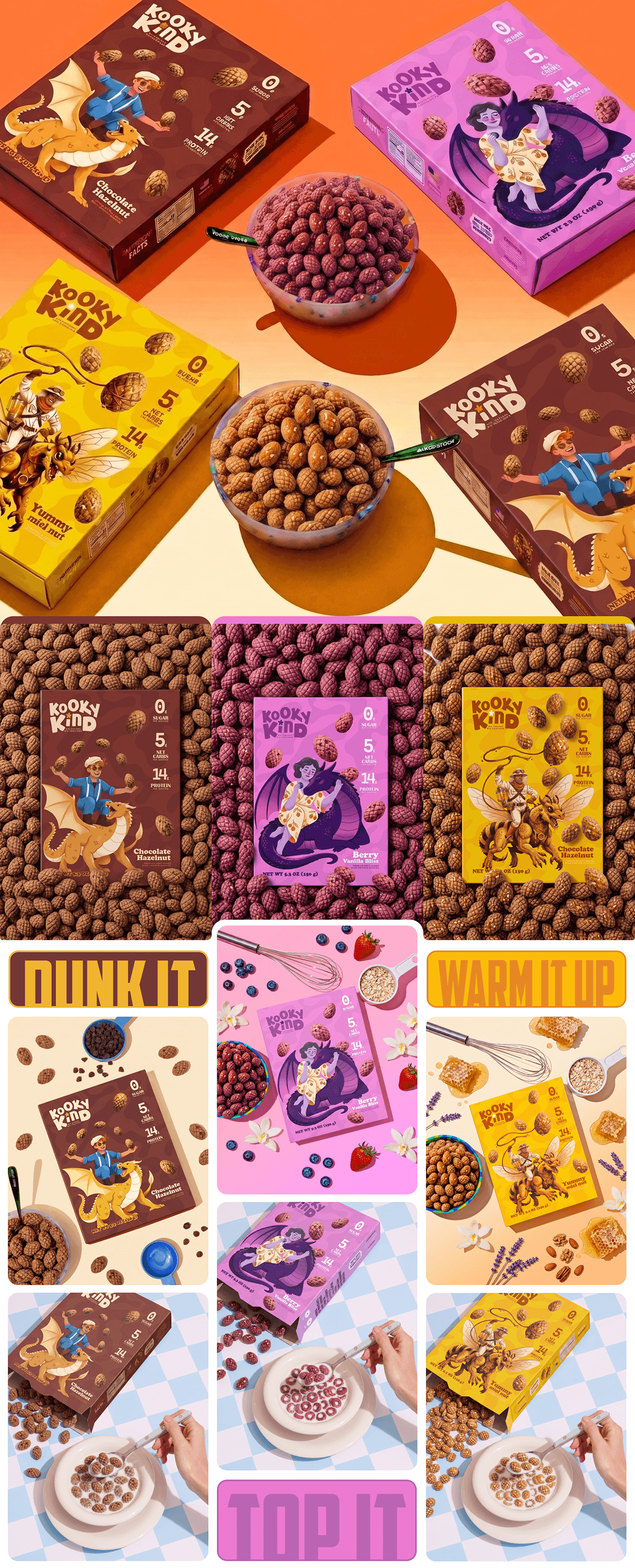 KOOKY KIND — Soft-Baked Cookie Packaging Design Image 3