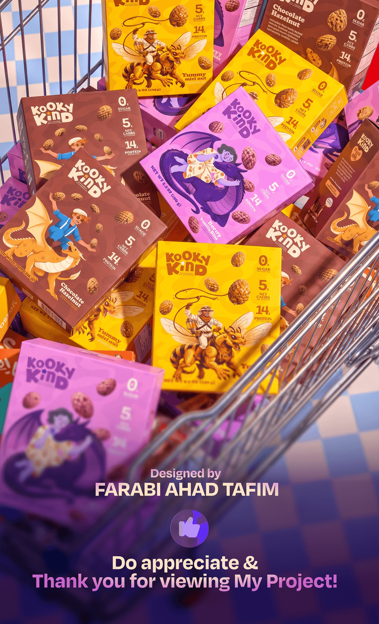 KOOKY KIND — Soft-Baked Cookie Packaging Design Image 4