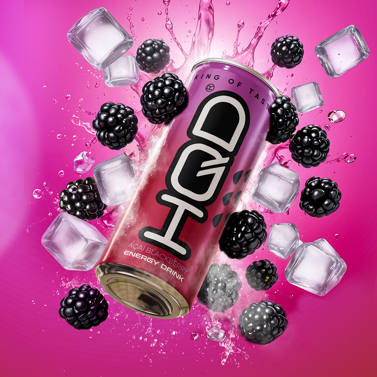 Can Label Design - HQD Product Packaging Image 0