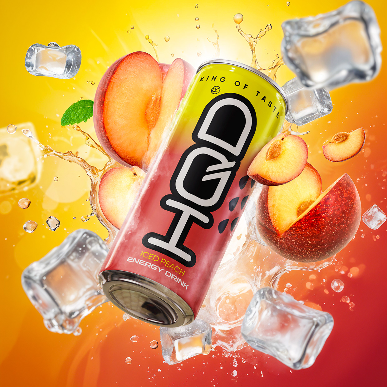 Can Label Design - HQD Product Packaging Image 1