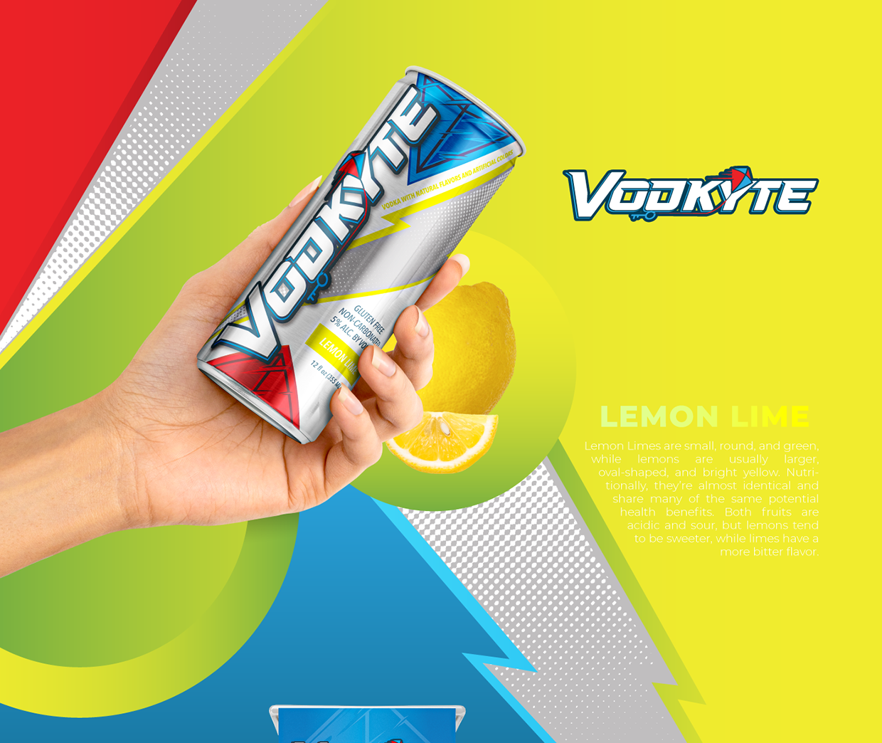 Vodkyte - Vodka Can Packaging Design Image 6