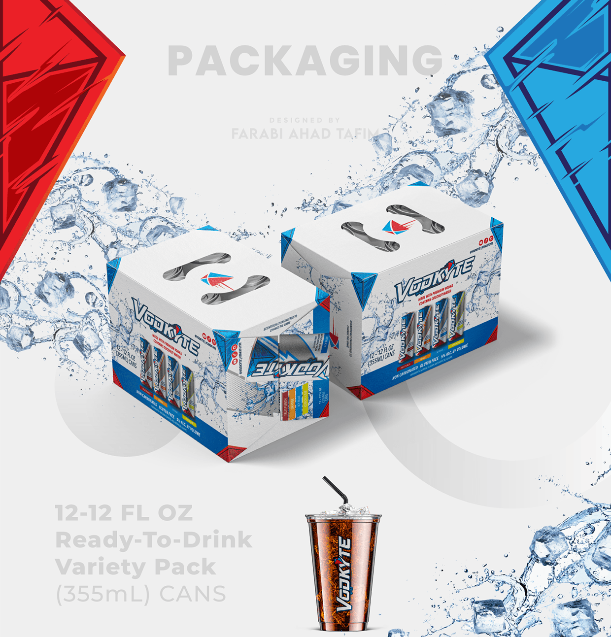 Vodkyte - Vodka Can Packaging Design Image 10