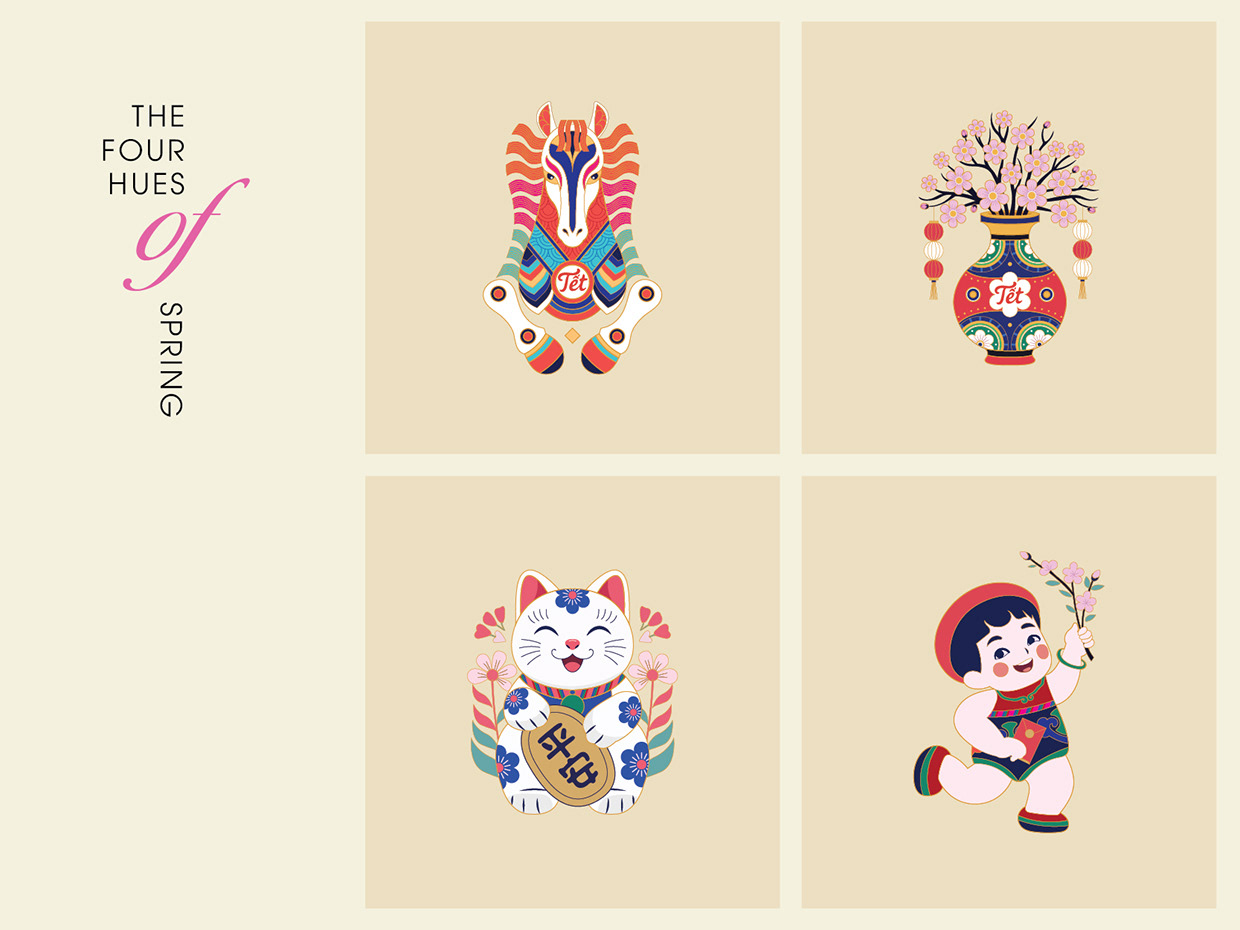 The Four Hues of Spring Image 1