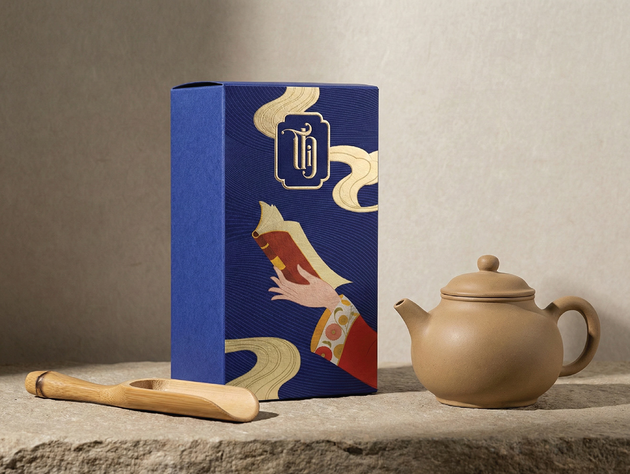 The Celestial Four Arts: Premium Tea Packaging Image 4