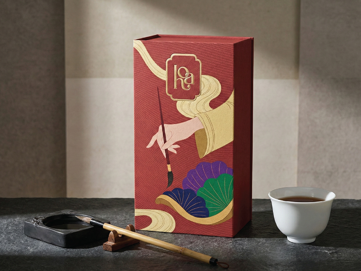 The Celestial Four Arts: Premium Tea Packaging Image 5