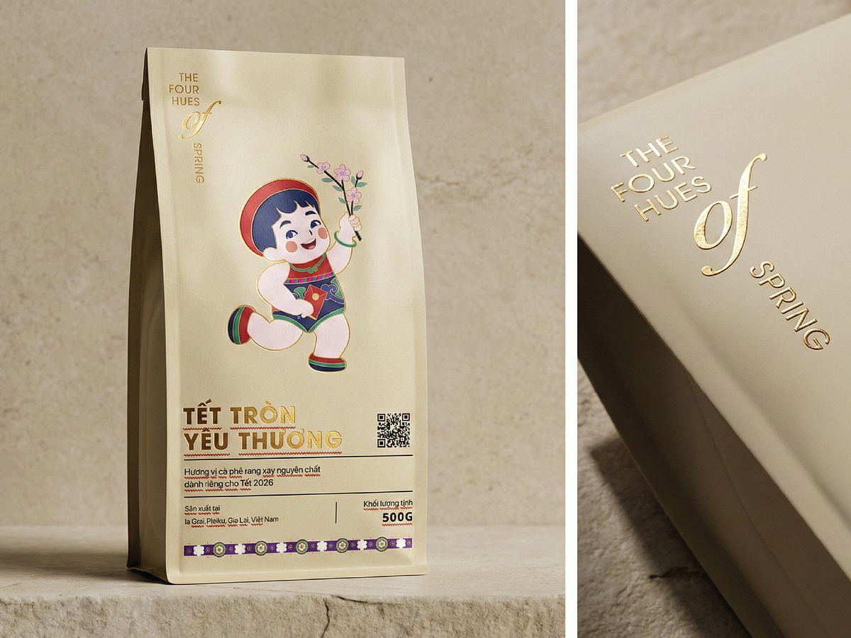 The Four Hues of Spring | Coffee Packaging Tet 2026 Image 3