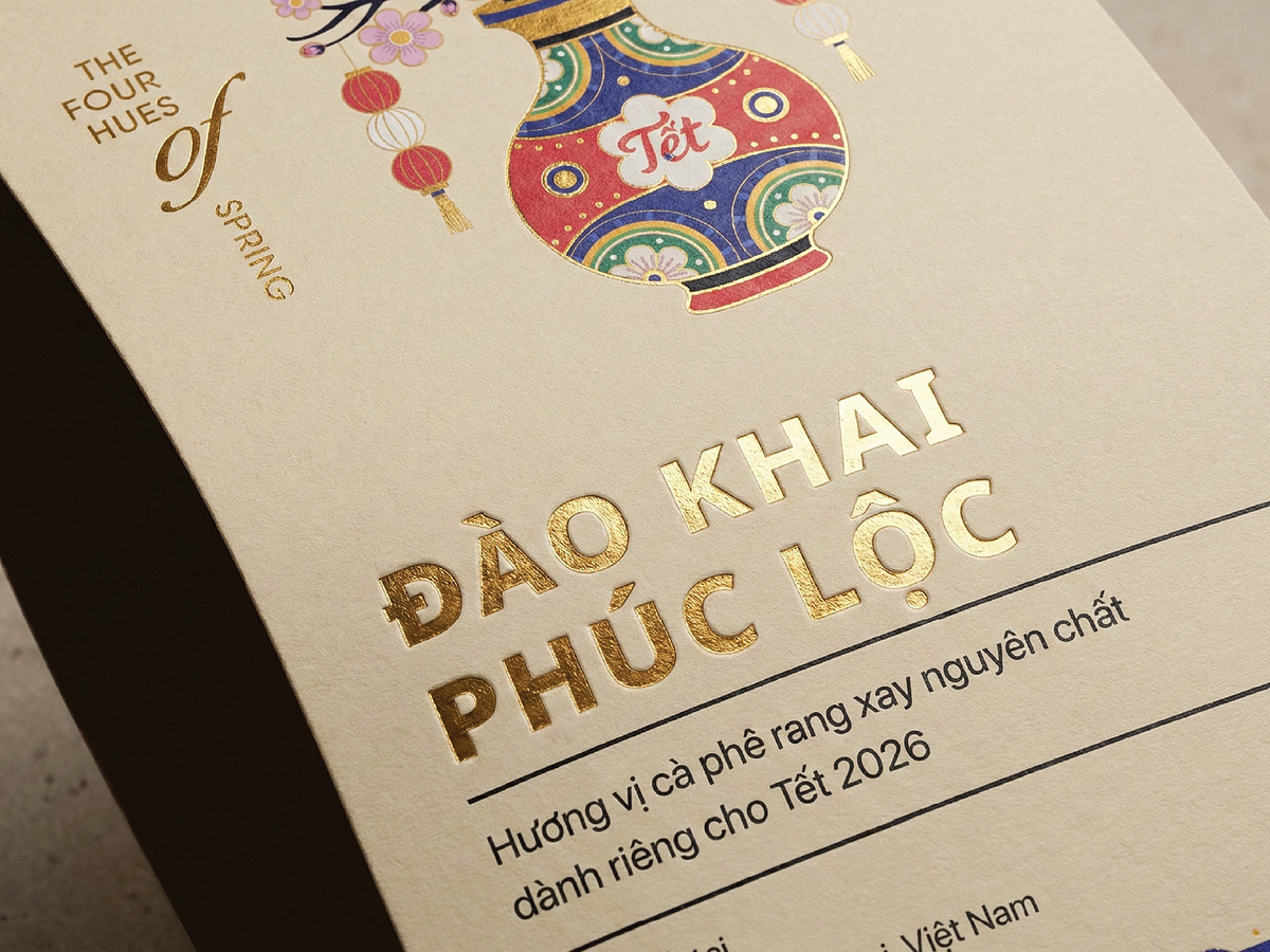 The Four Hues of Spring | Coffee Packaging Tet 2026 Image 4